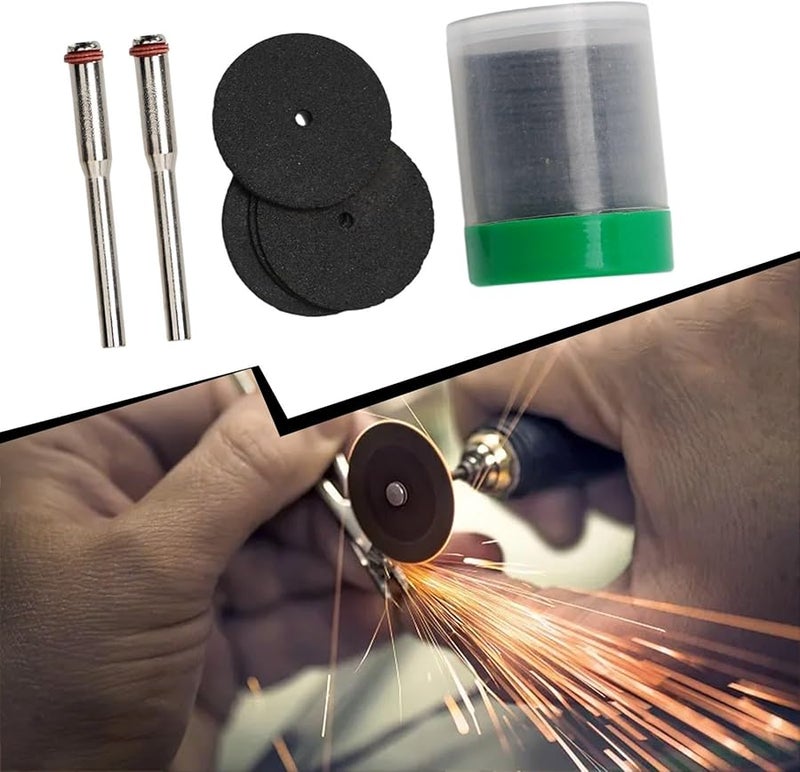 38Pcs 24mm Resin Cutting Discs And Grinding Wheel Set For Rotary Tool - Image 5